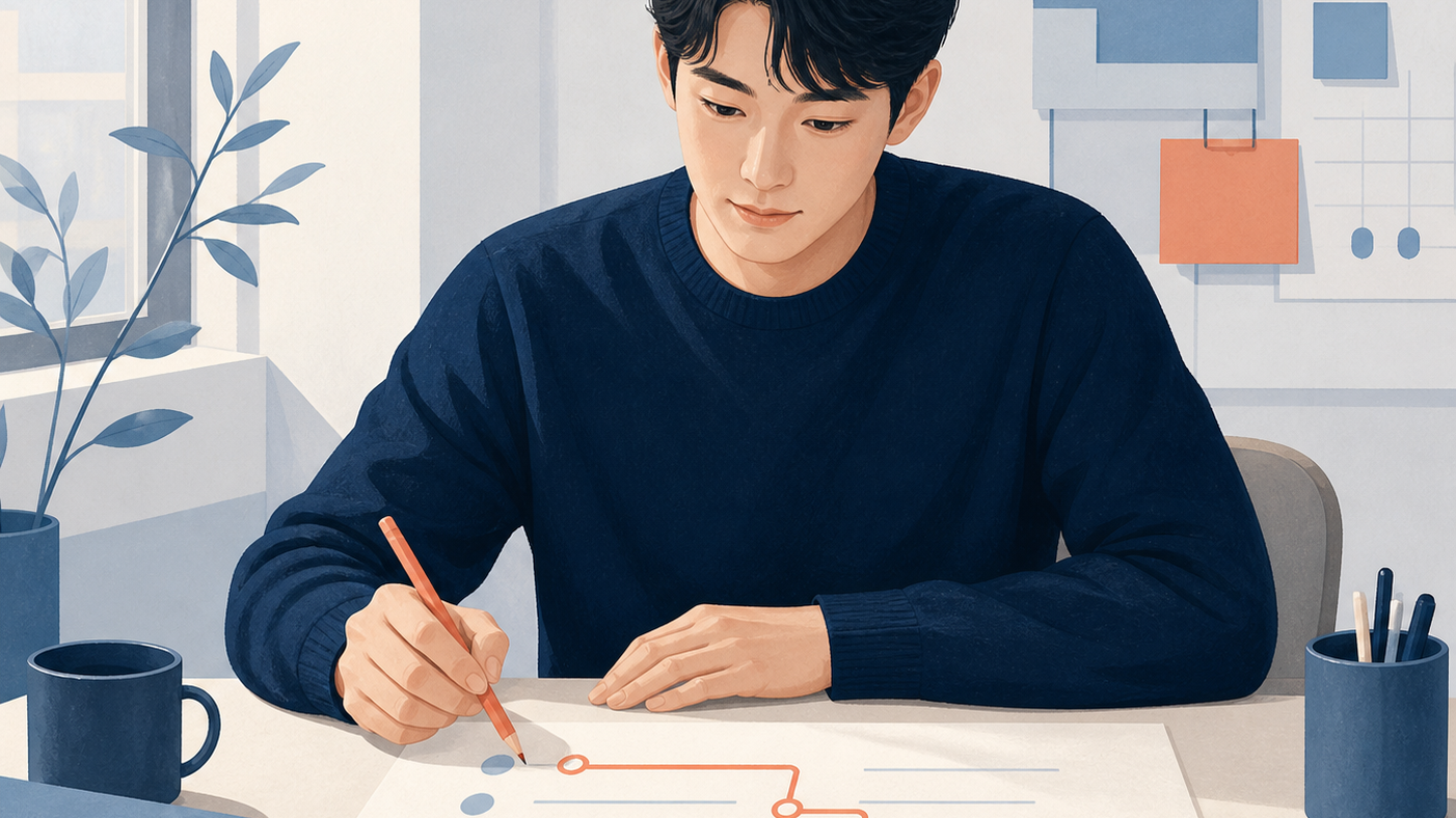 단점을 관리 방식으로 바꾸는 장면